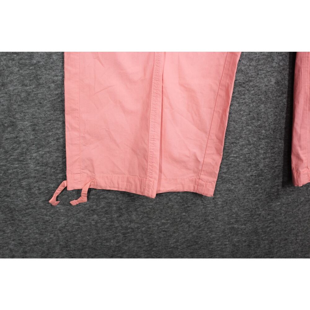 Aerie High Waisted Go-For-It Baggy Cargo Pant, Spicy Coral, Size S - Picture 3 of 7